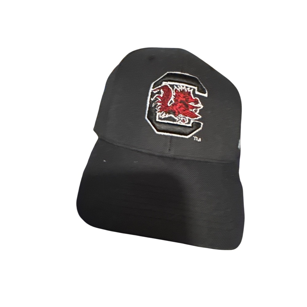 Under Armour South Carolina Gamecocks Hat Black Adjustable Block C UH415MSC9 NEW